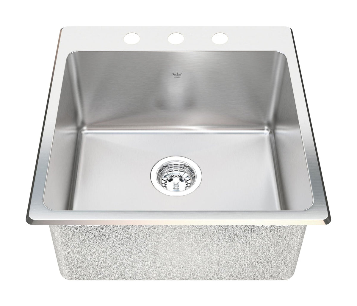 Steel Queen Dual Laundry Mount Single Sink,10-in deep U5Y4 - product image 1
