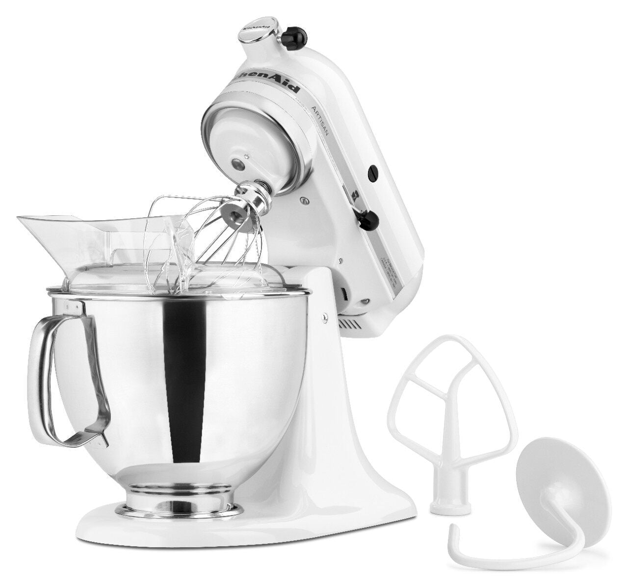 Artisan Series 5-Quart Tilt-Head Stand Mixer, White T4S7 - product image 3