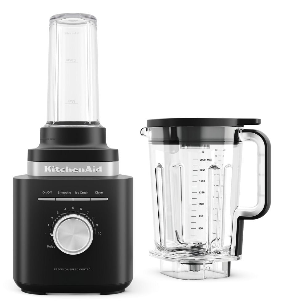 Single Blender with Jar, Precision Control, Black H1P8 - product image 1