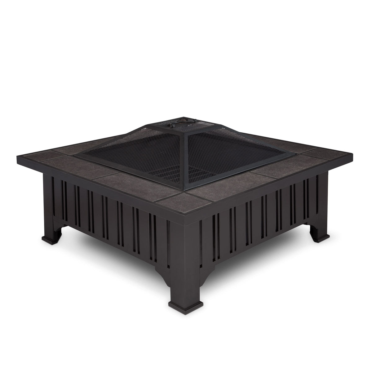 Square Wood Burning Fire Pit in Black, 34-in V2R3 - product image 1