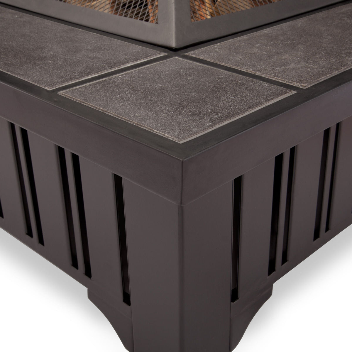Square Wood Burning Fire Pit in Black, 34-in N6G7 - product image 4