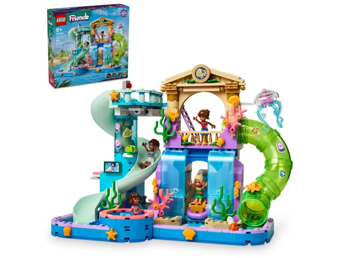 Friends Heartlake City Water Park Playset with Mini Dolls - 42630, 814-pcs, Ages 8+ U2H8 - product image 1