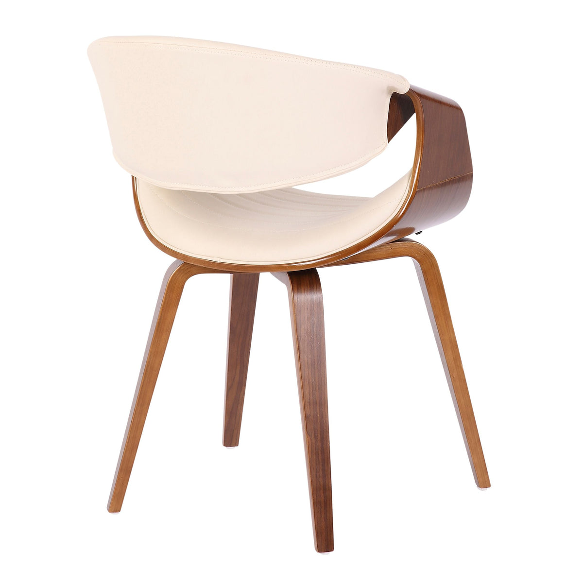 Symphony Faux Leather Dining/ Accent Chair, Cream F1M5 - product image 5