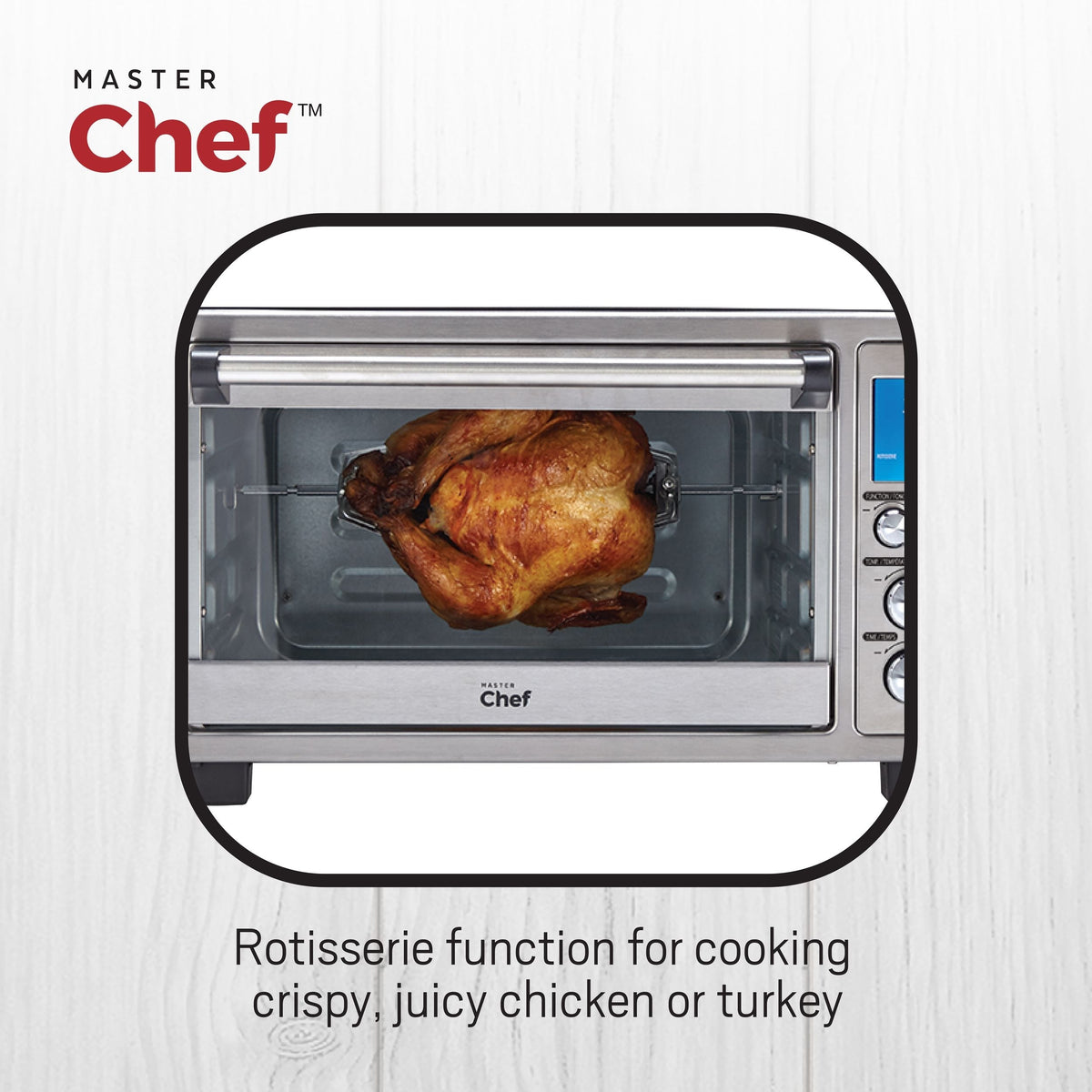 Digital Convection Toaster Oven with 10 Functions, Stainless Steel, 6-Slices K7C1 - product image 5