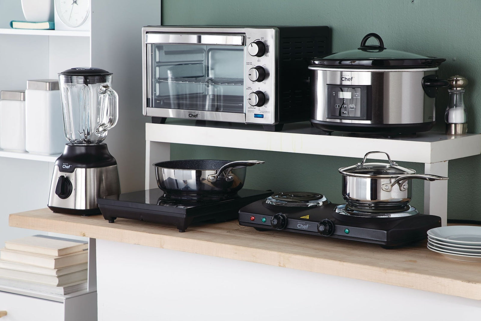 Double Burner Hot Plate, Black, 1500W V7Y4 - product image 8