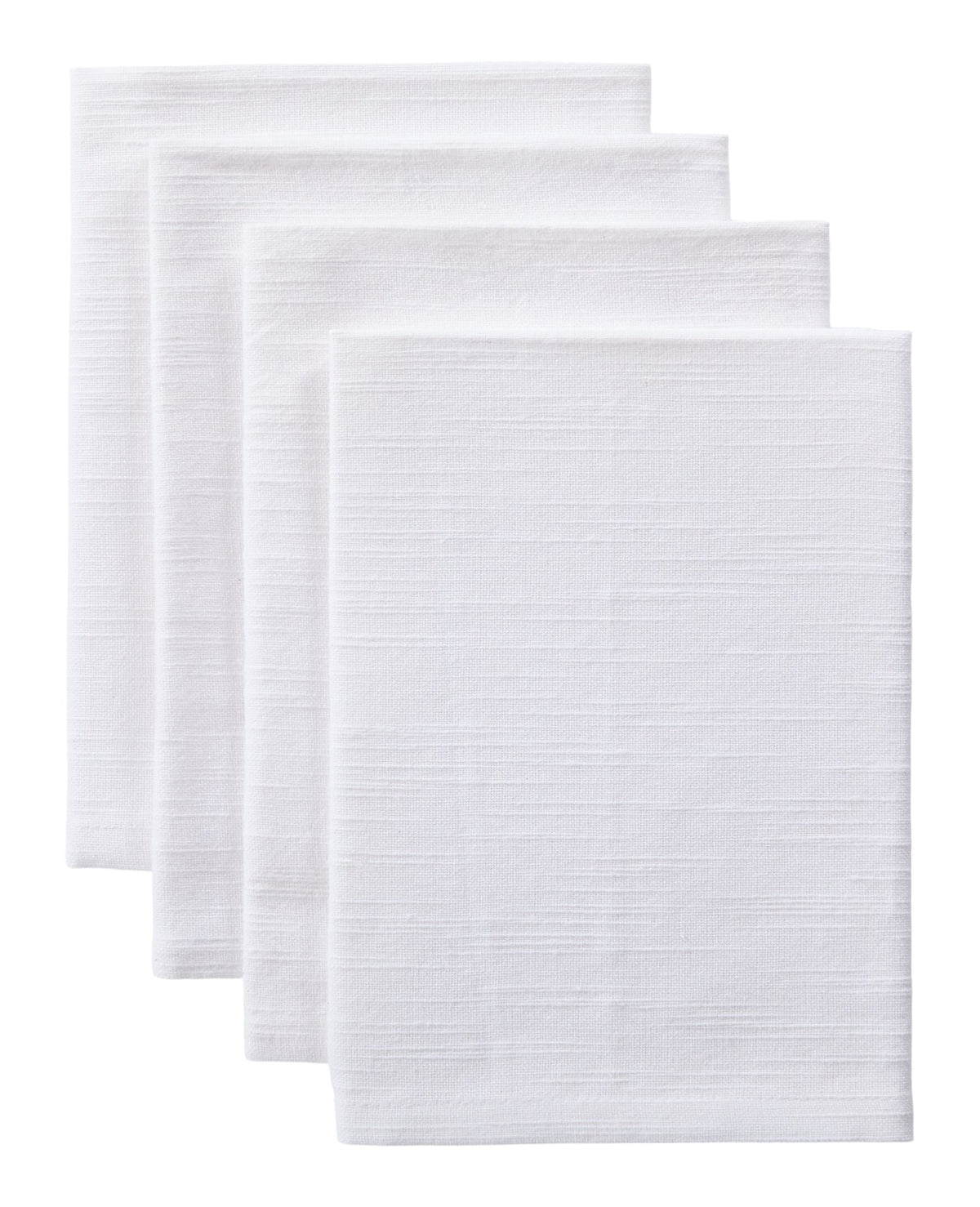Essential Cotton Dining Napkins, White, 17-in, 4-pk Y6D7 - product image 1