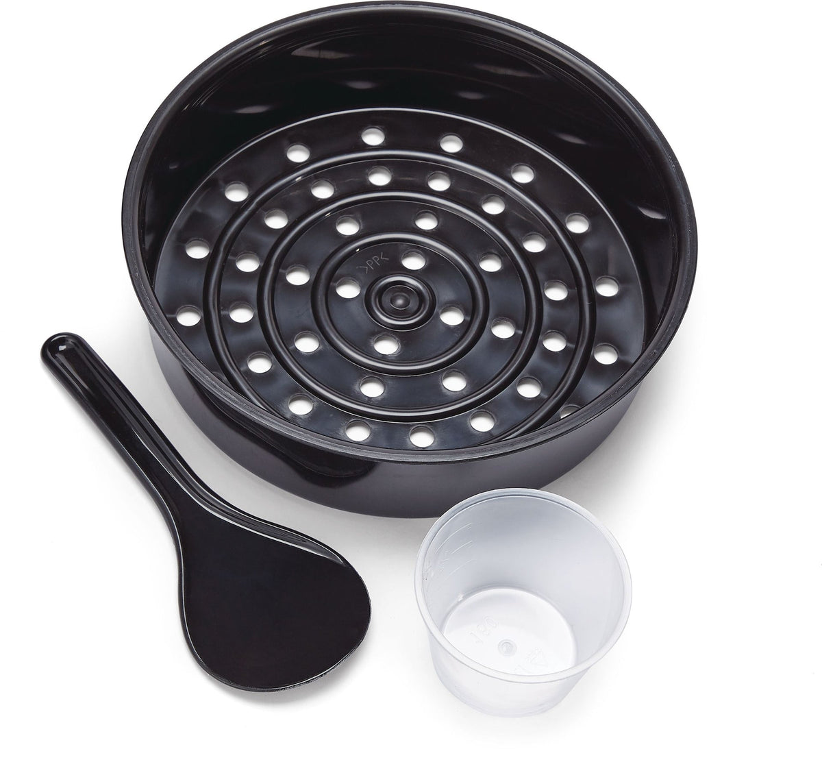 One-Touch Non-Stick Rice Cooker & Steamer, Black, 20 Cups H9N3 - product image 5