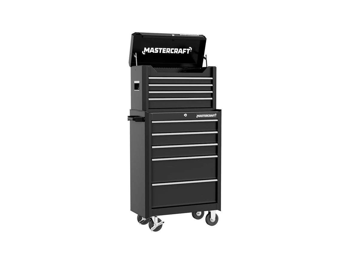 4-Drawer Tool Storage Chest with Liners, Black, 24-in X5K5 - product image 6