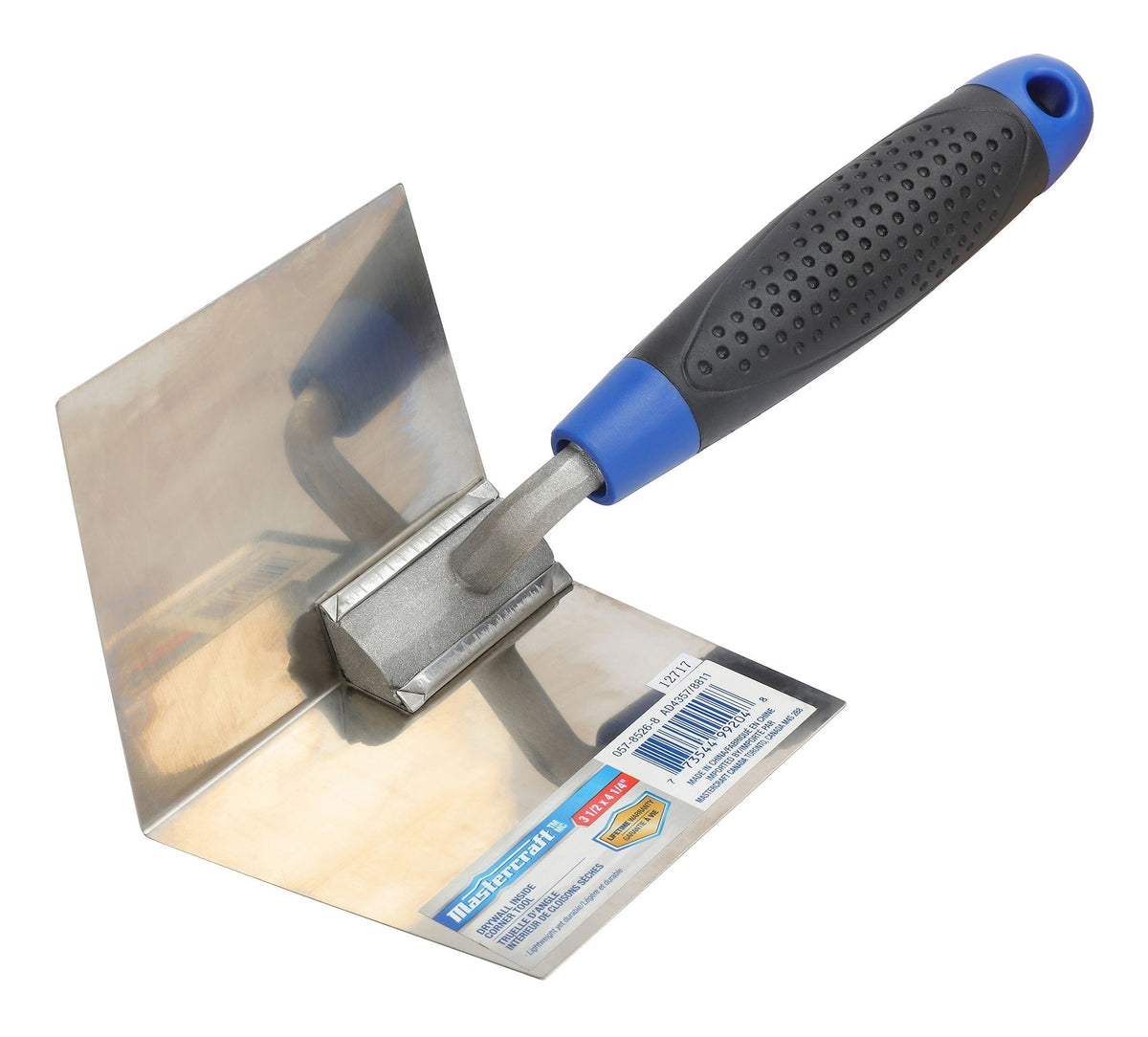 90-Degree Inside Corner Trowel, Drywall & Plastering Tool, 3-1/2 x 4-1/40-in K9C6 - product image 1