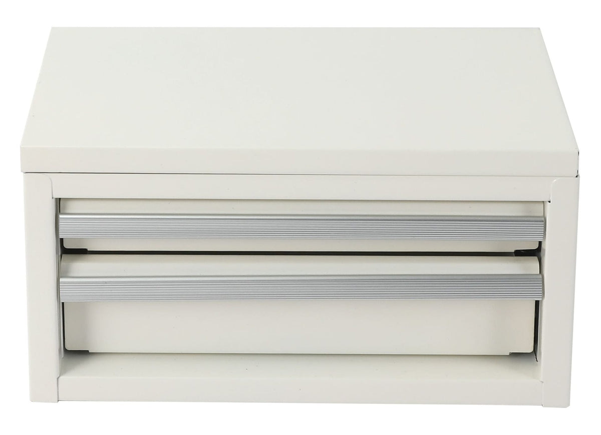 Mini Toolbox with 2 Drawers, New White T9P6 - product image 3