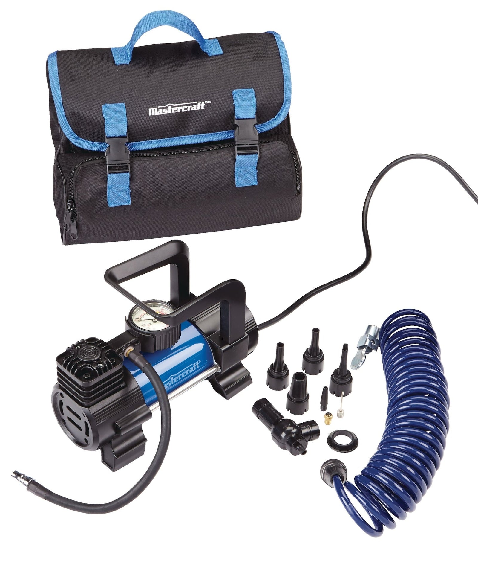 Portable 120V Inflator with Built-in Analog Pressure Gauge R0R8 - product image 3