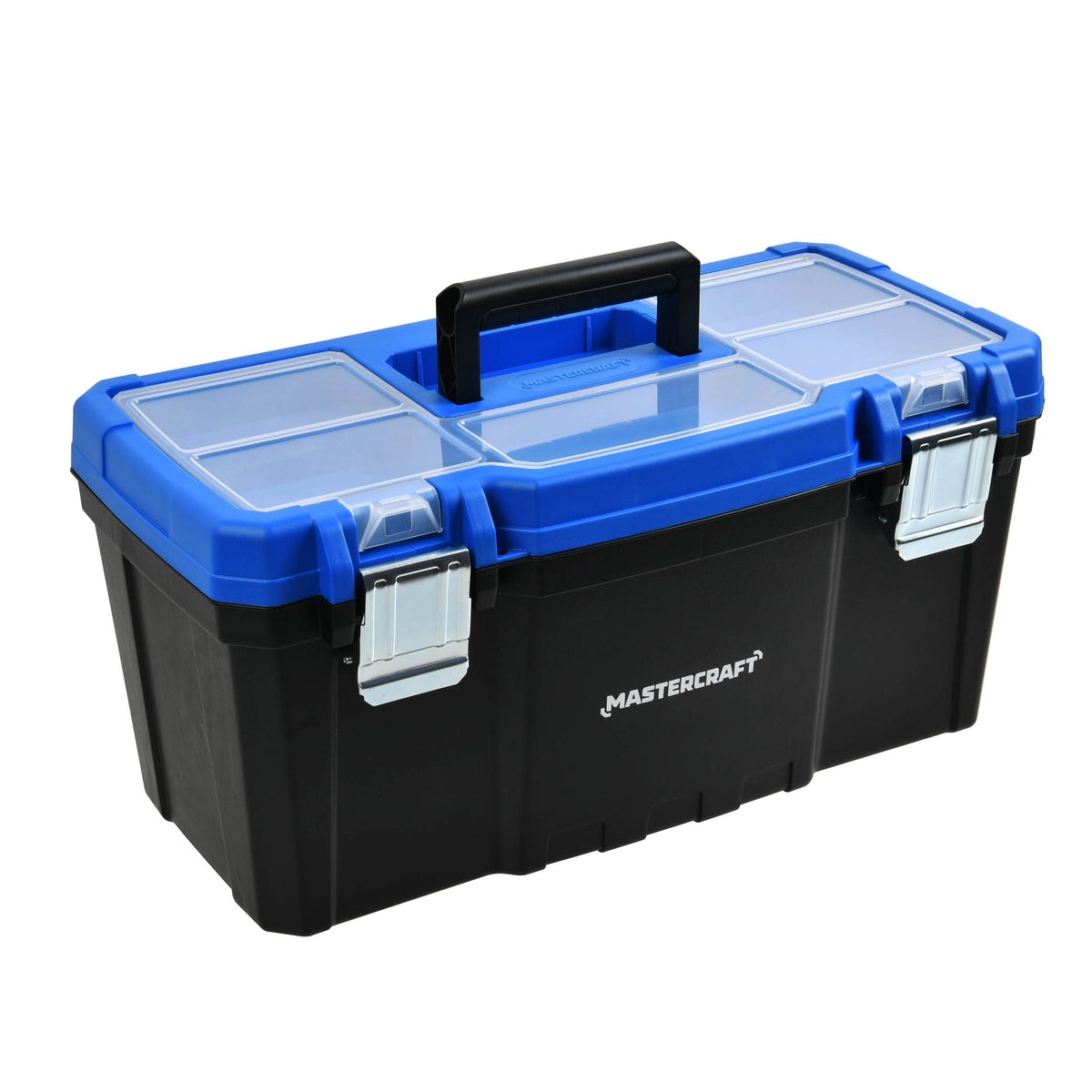 Portable Plastic Tool Box with Removable Tray & Tray Top, Blue, 19-in, Jumbo Hex Key Set/Allen Wrench Set, Metric, High... Z2S4 - product image 2