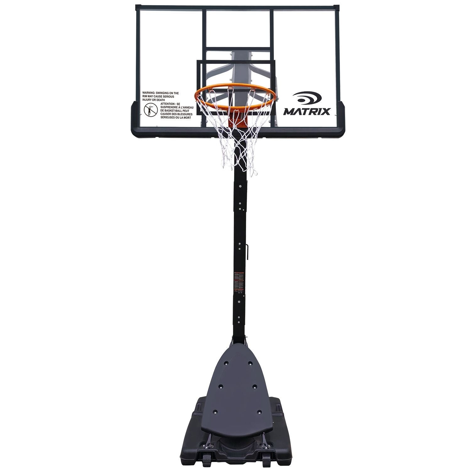 Portable Adjustable Basketball System, 54-in J1J8 - product image 2