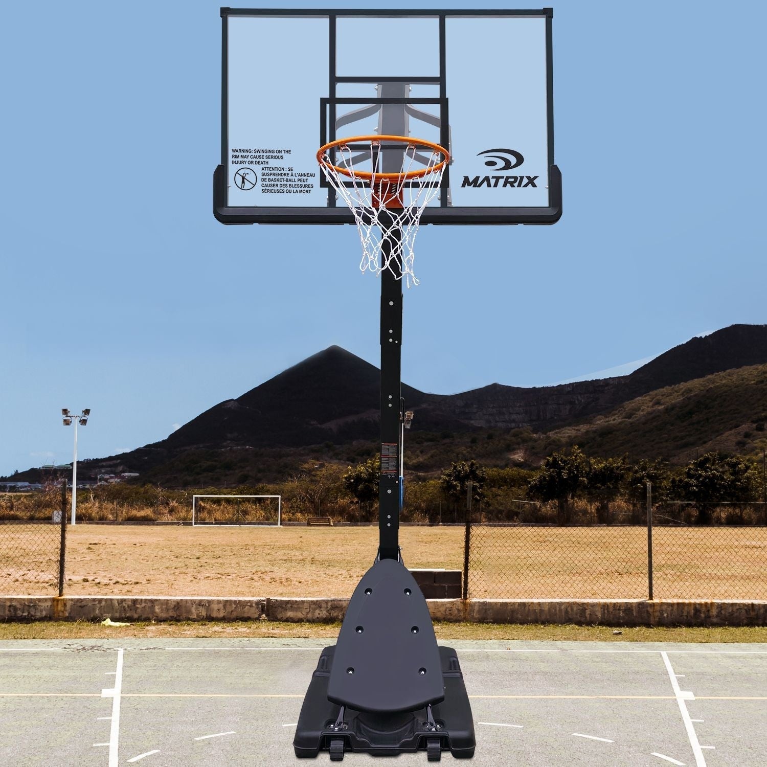 Portable Adjustable Basketball System, 54-in J1J8 - product image 4