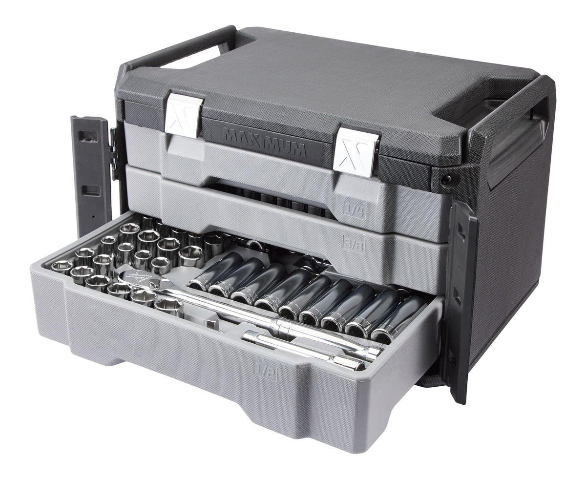263 Piece Socket Set, 3 Drawer Case B9A4 - product image 6