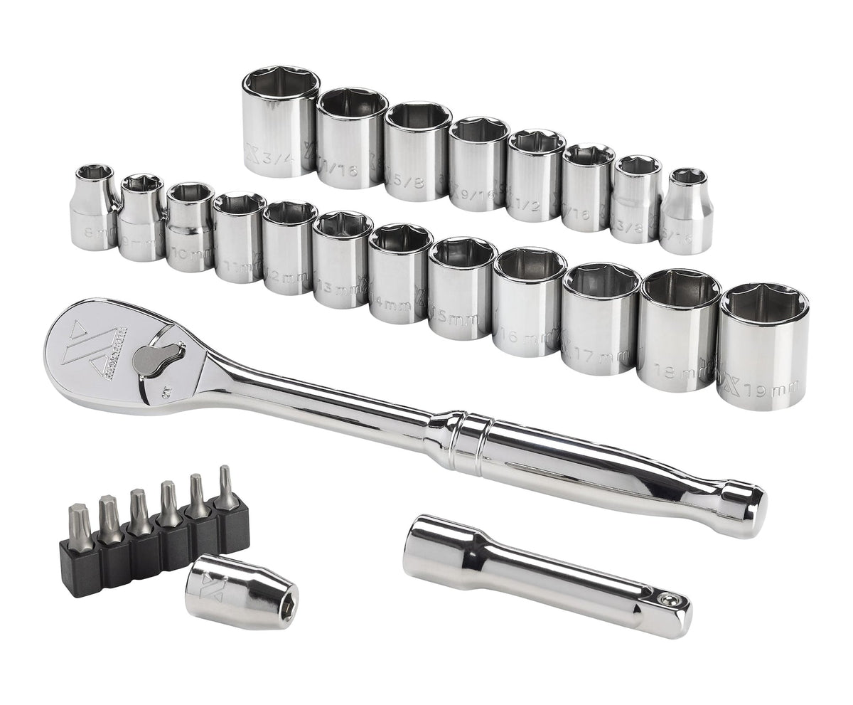 29 Piece 3/8" Drive Metric Socket Set J7C0 - product image 1