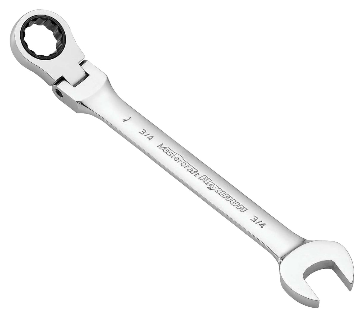 Flexhead Ratcheting Wrench, Assorted Sizes, SAE/ Metric, Metal, Chrome E6M0 - product image 1