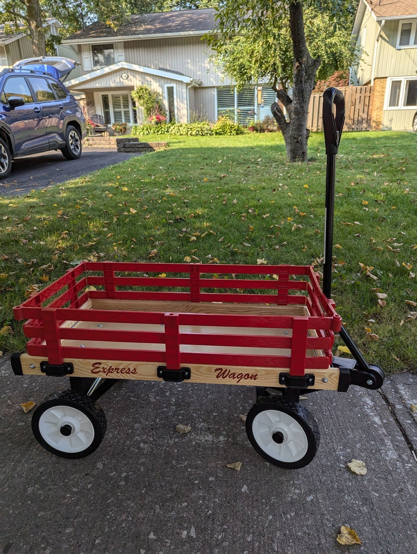 Industries Express Kids' Convertible Wooden Wagon Sleigh/Sled For All Seasons, Ages 3+ I0O5 - product image 3