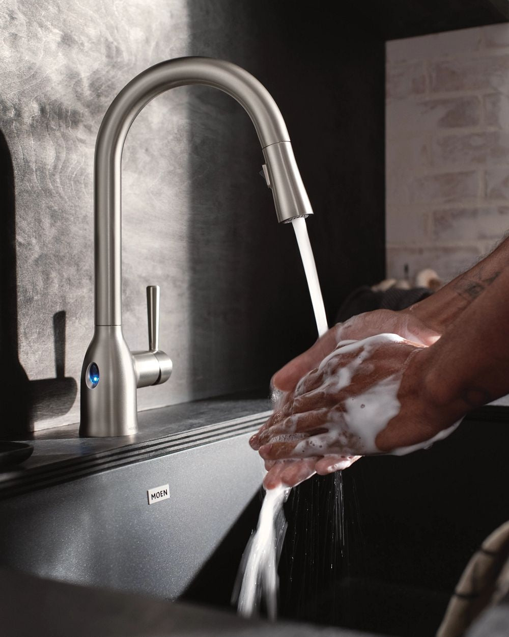 Adler Single Handle Kitchen Faucet with Motionsense, Spot Resist Stainless X9Z7 - product image 8
