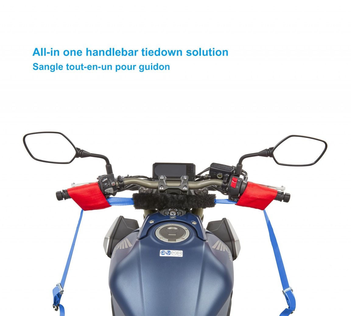 1,200-lb Motorcycle Tie Down Strap, 1 3/8-in x 12-ft X4F0 - product image 4