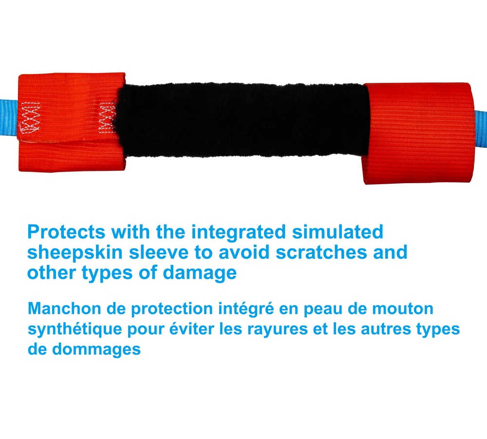 1,200-lb Motorcycle Tie Down Strap, 1 3/8-in x 12-ft X4F0 - product image 5