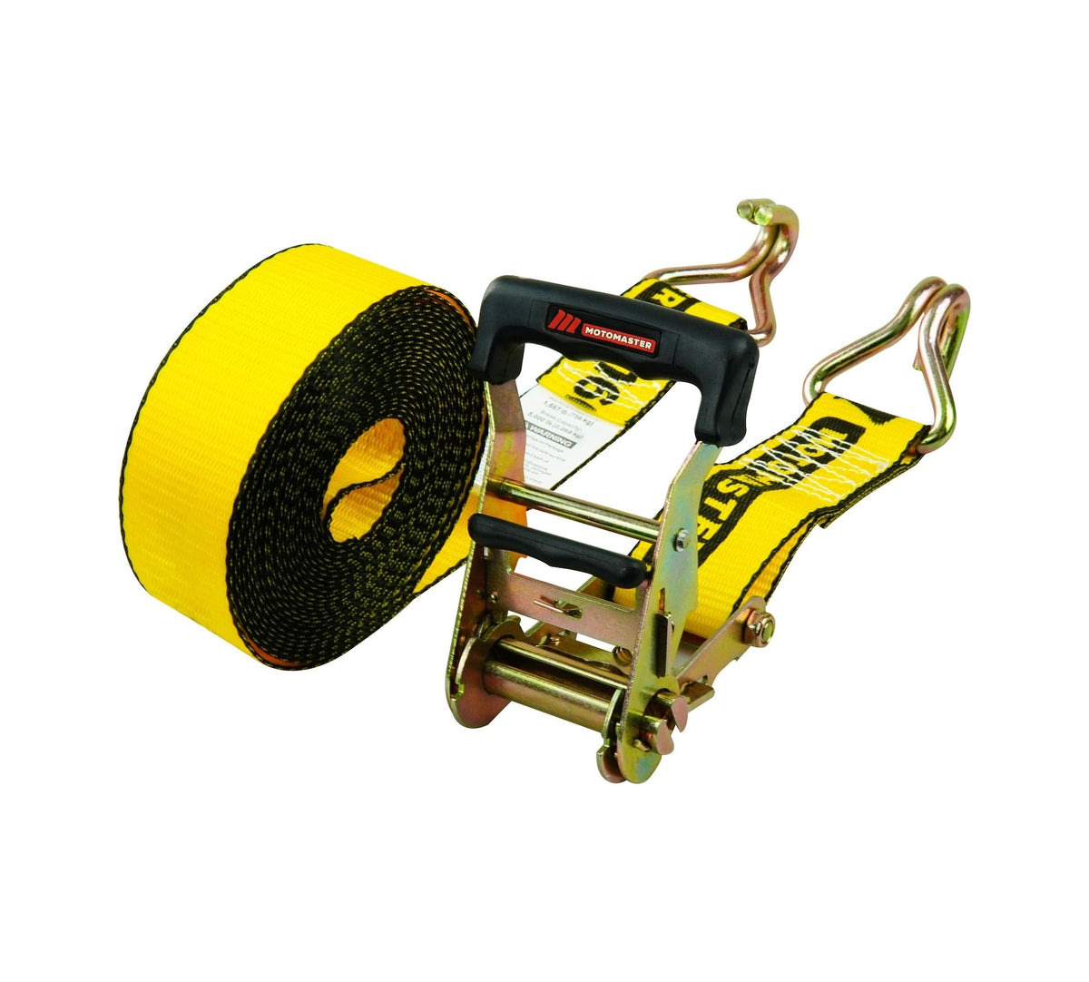 5,000-lb Commercial Ratchet Tie Down Strap with Double-J Hook, 2-in x 25-ft J7C1 - product image 2