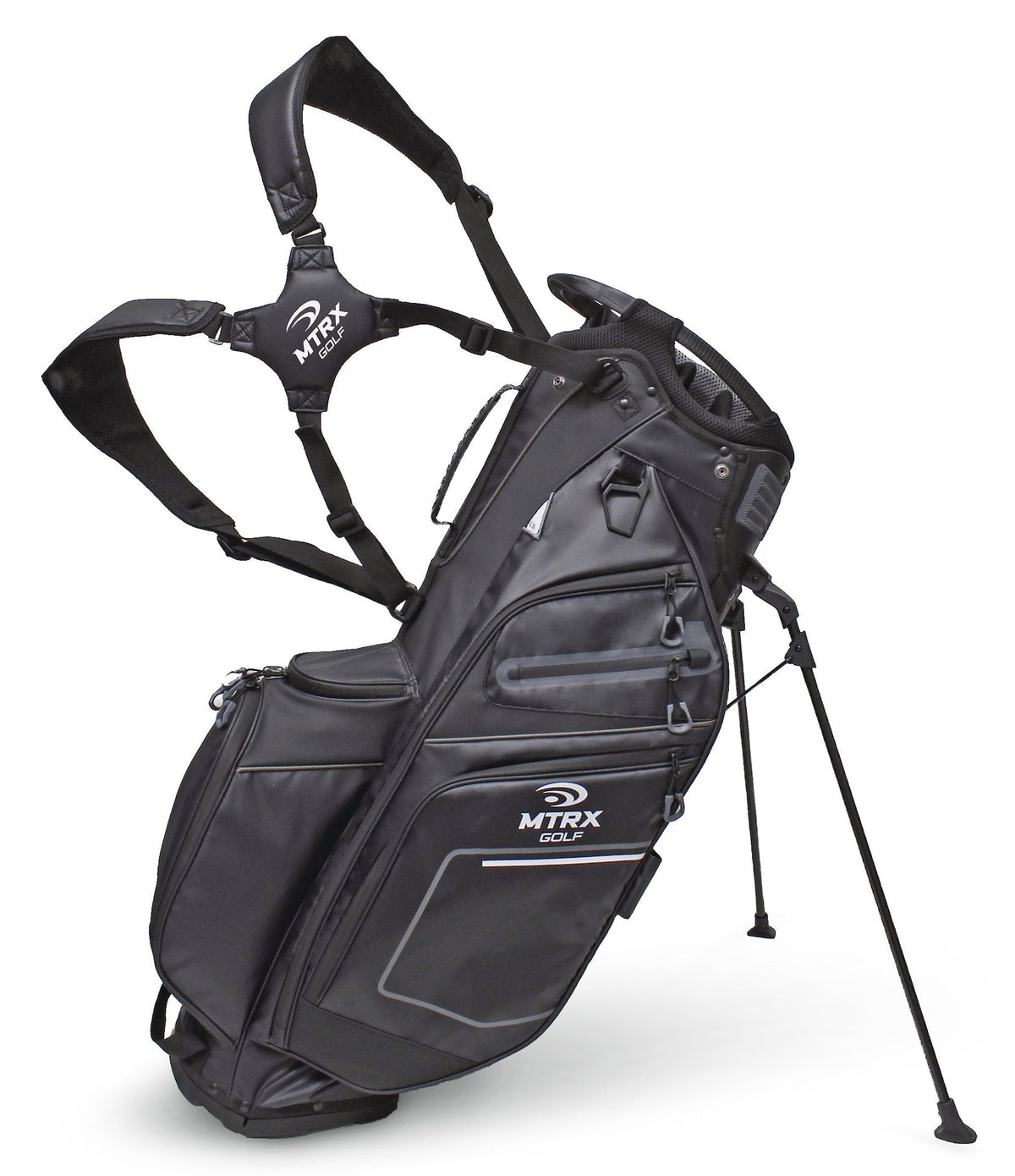 14-Way Top Golf Stand Bag, Black J1U3 - product image 1
