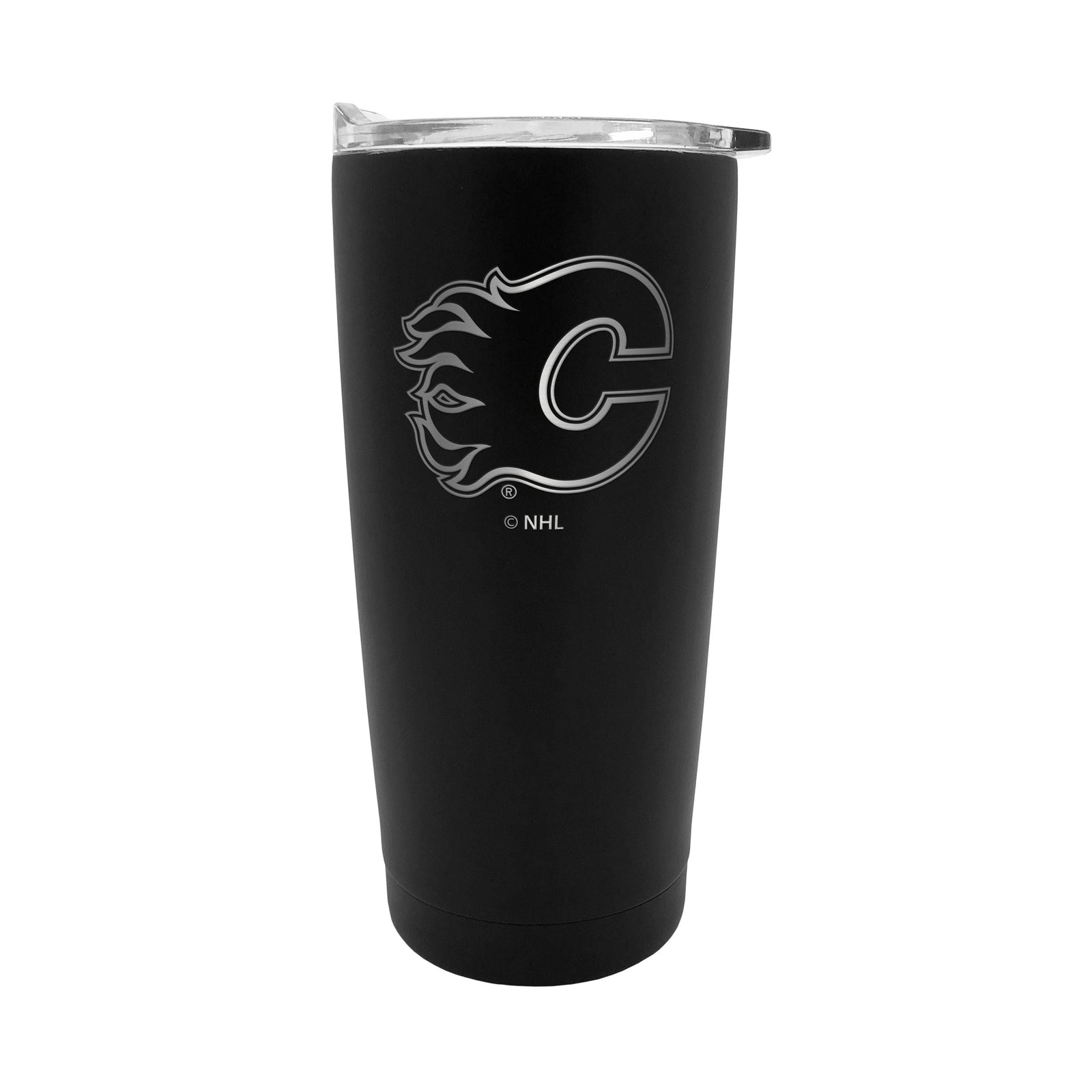 Calgary Flames Executive Stainless Steel Insulated Travel Tumbler, Black, 20-oz P2K0 - product image 1