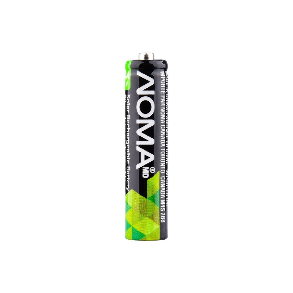 AAA Ni-MH 300mAh Rechargeable Batteries for Solar Lights, 1.2V, 4-pk M5O0 - product image 3