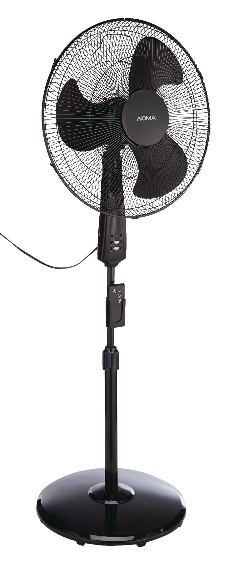 Oscillating Pedestal/Stand Fan with Remote Control, 3-Speed, Black, 18-in R2Q7 - product image 3
