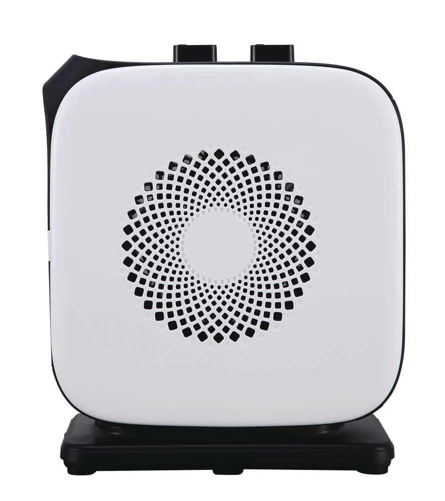 Portable Oscillating Portable Ceramic Space Heater withThermostat, 1500W, White V0Z8 - product image 2