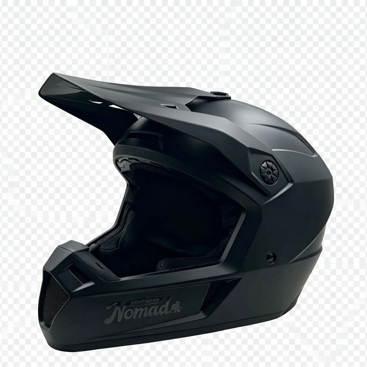 Nomad Trail Blazer Dirt Bike Helmet, Matte Black, Various Sizes T7I9 - product image 1