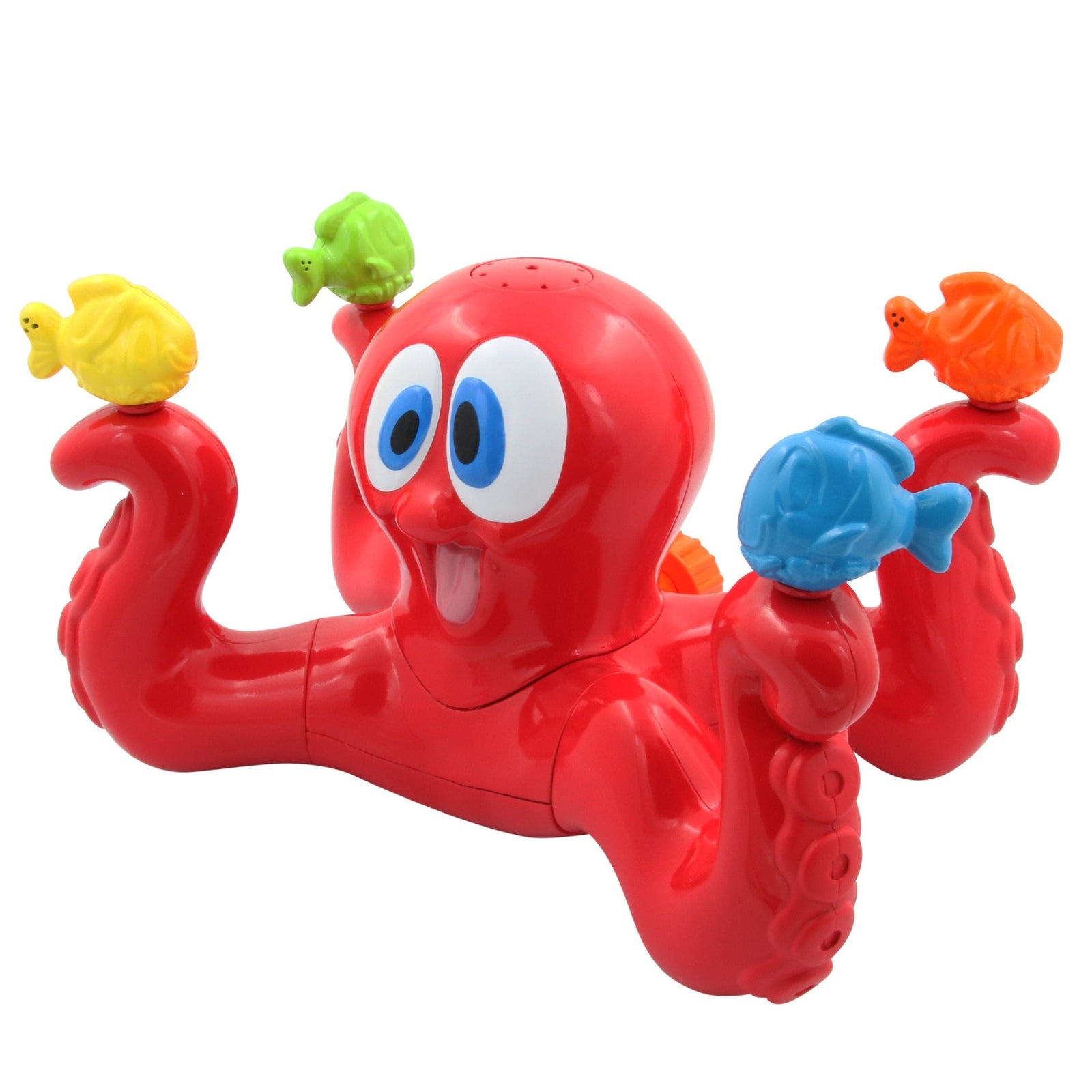 Spinning Sea Splash Water Sprinkler, Red, 5.5-in, Ages 3+, for Beach/Pool Fun Activities J5U4 - product image 1