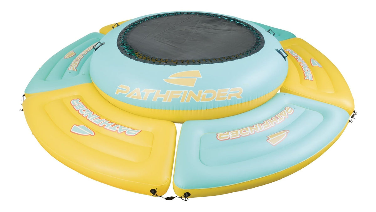 Inflatable Water Trampoline, 9.2-ft M6A6 - product image 1