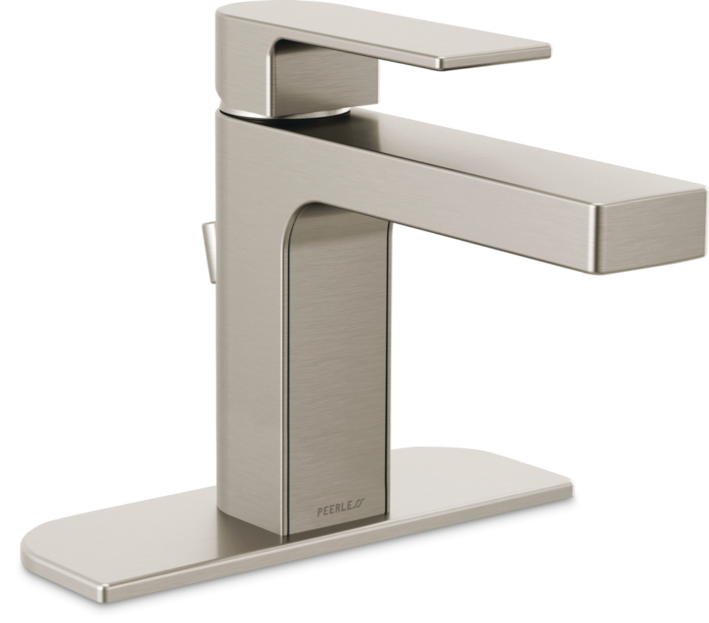 Xander Single Handle Rigid Spout Single Hole Bathroom Sink Faucet WaterSense Certified, Brushed Nickel I6T7 - product image 1