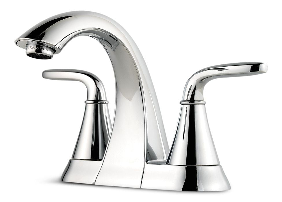 Pasadena Double Handle 4-in Centreset Bathroom Sink Faucet, WaterSense Certified, Chrome V5M8 - product image 1