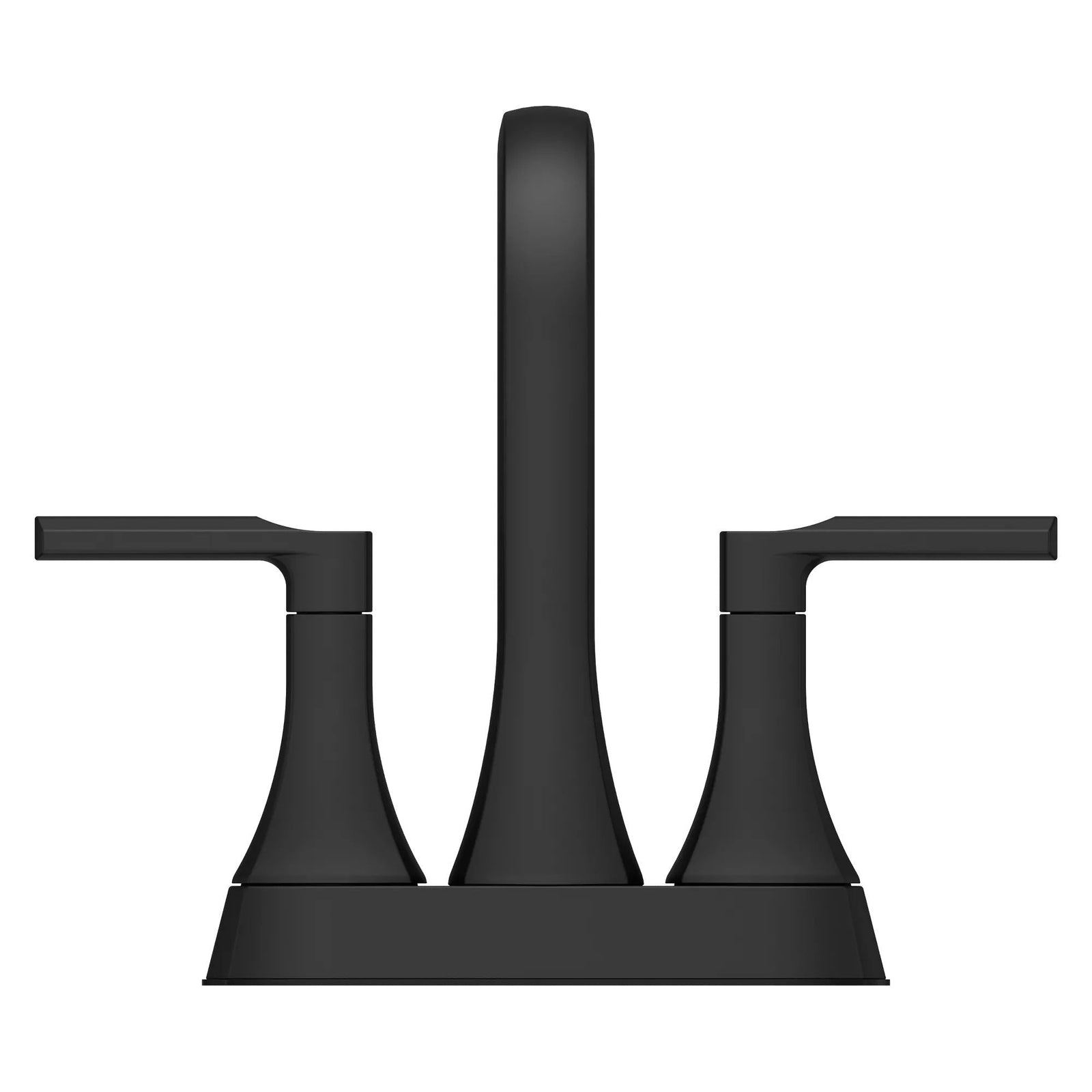 Vaneri 4-in Centreset Bath Faucet, Matte Black J9B8 - product image 5