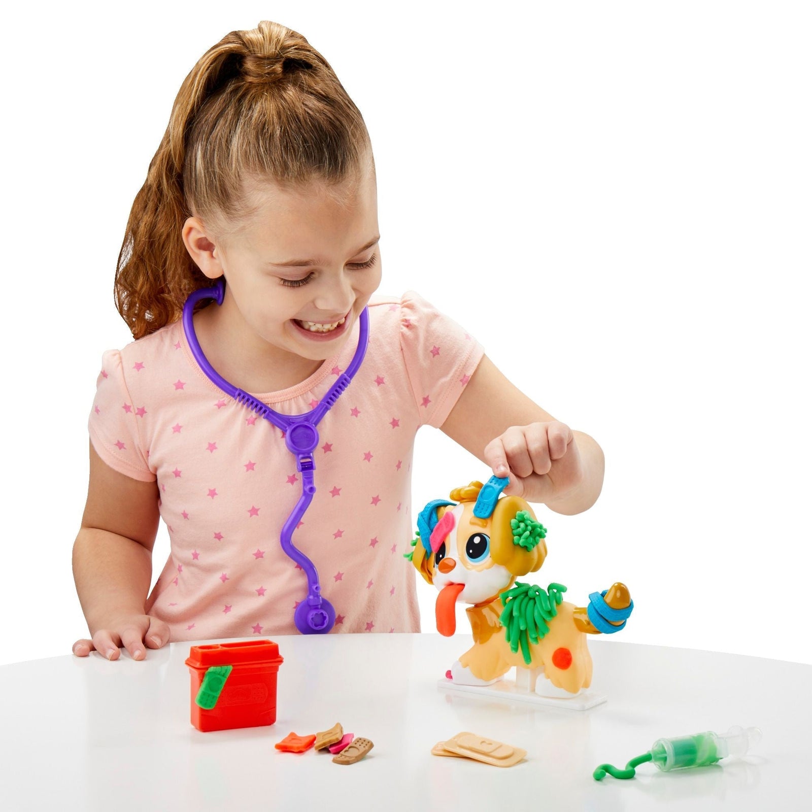 Care N' Carry Vet Playset, With Compound Cans, Non-Toxic, 10 oz, 5-pc, Ages 3+ M5T5 - product image 7