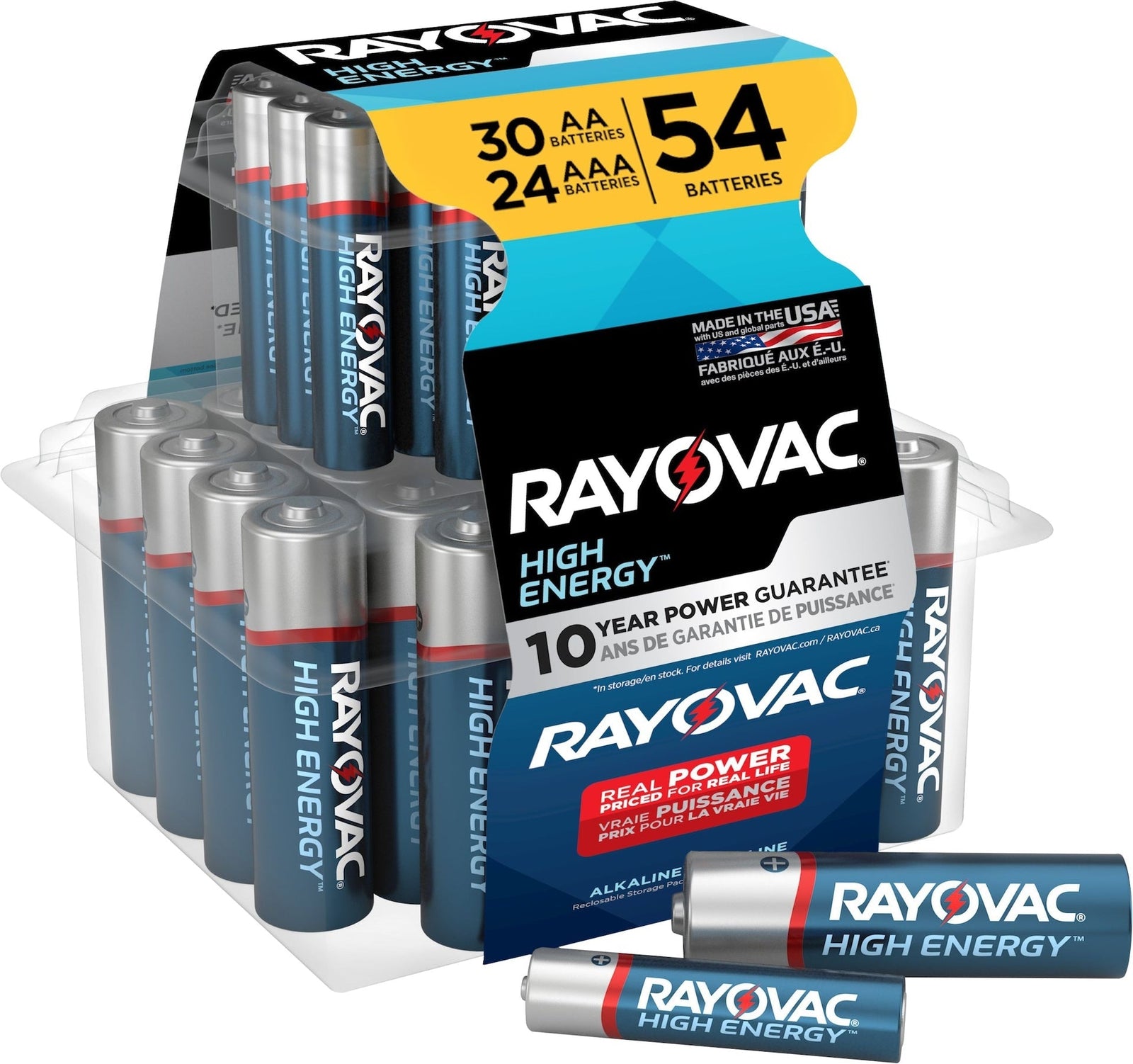 AA30/AAA24 Battery Combo Pack, 54-pk J4M7 - product image 2