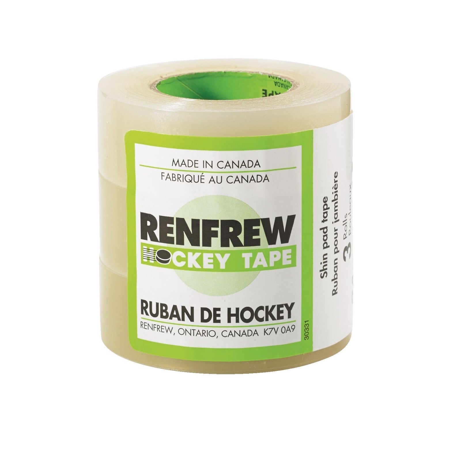 Waterproof Hockey Tape, Clear, 24-mm x 15-m, 3-pk Z6L1 - product image 1