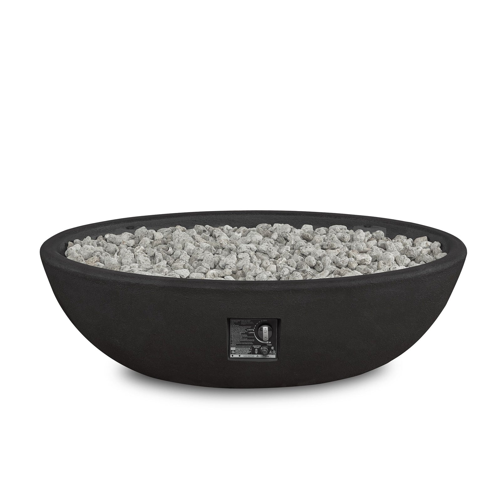 Oval Concrete Propane Fire Pit in Shale, 48-in N9B5 - product image 2