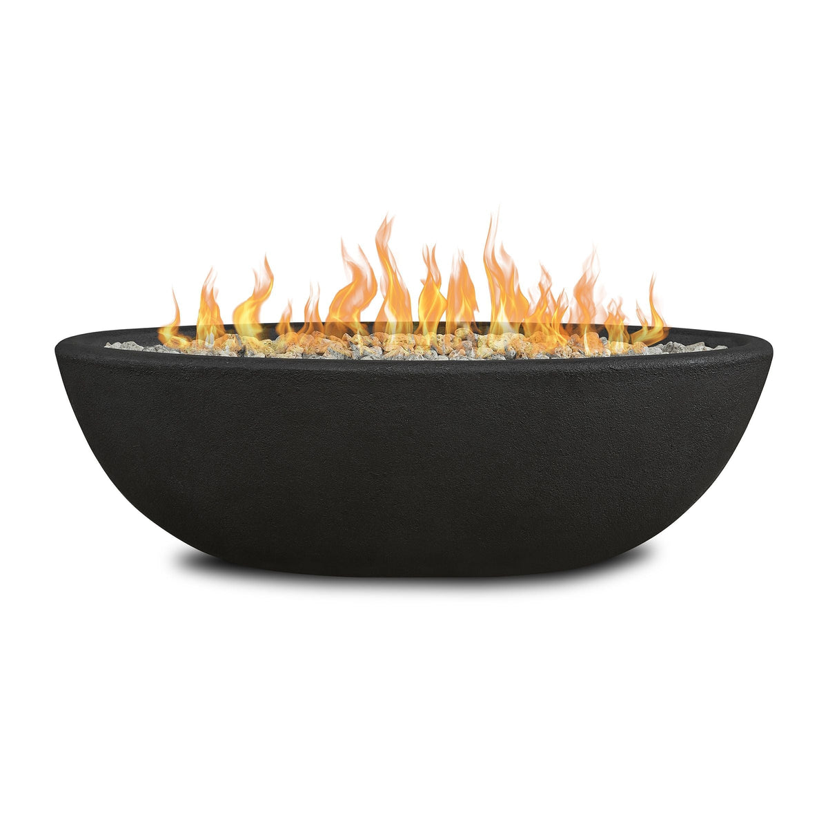 Oval Concrete Propane Fire Pit in Shale, 48-in Q0T2 - product image 6