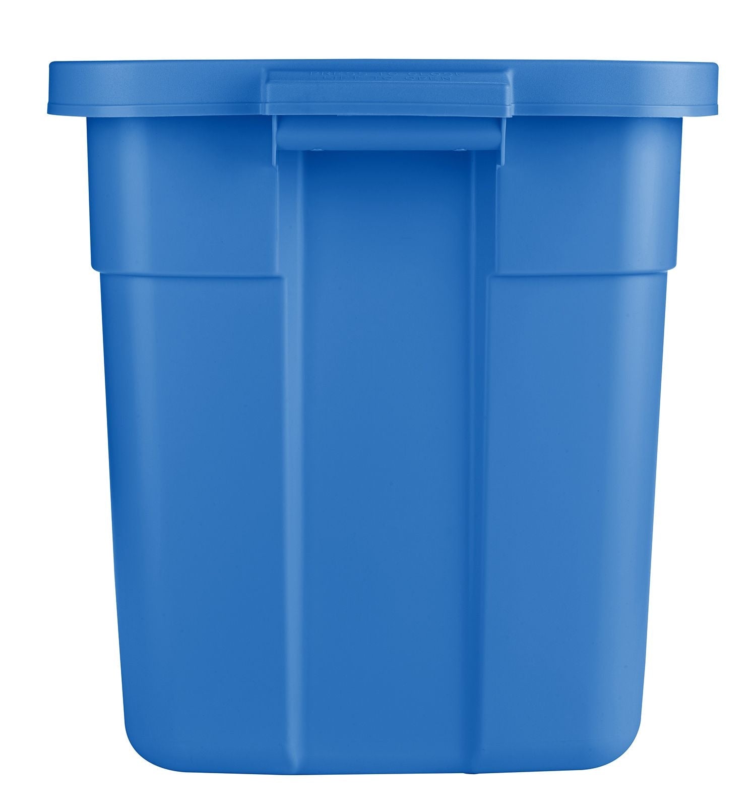 Roughneck Stackable Storage Box with Lid, 68-L, Blue C9G0 - product image 5