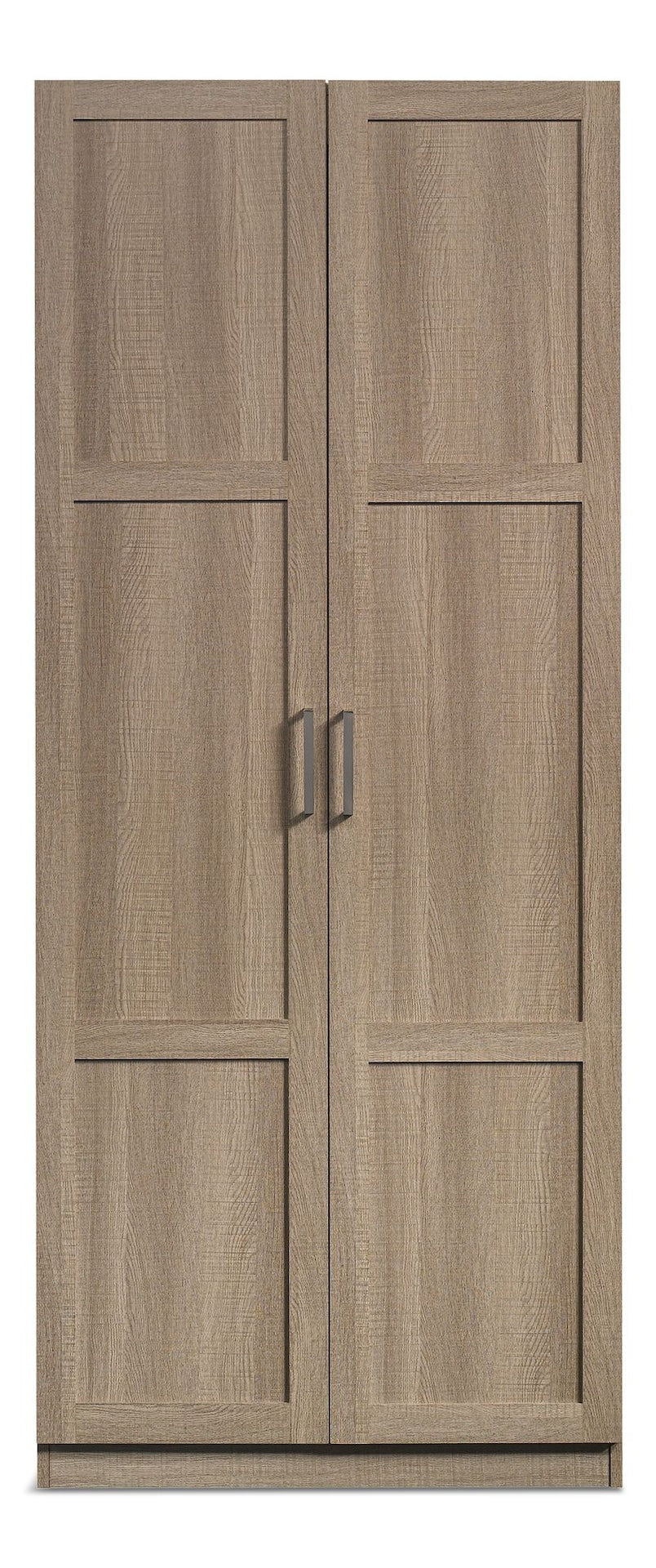 2-Door Storage Cabinet With Adjustable Shelves, Oak Finish M2P6 - product image 1