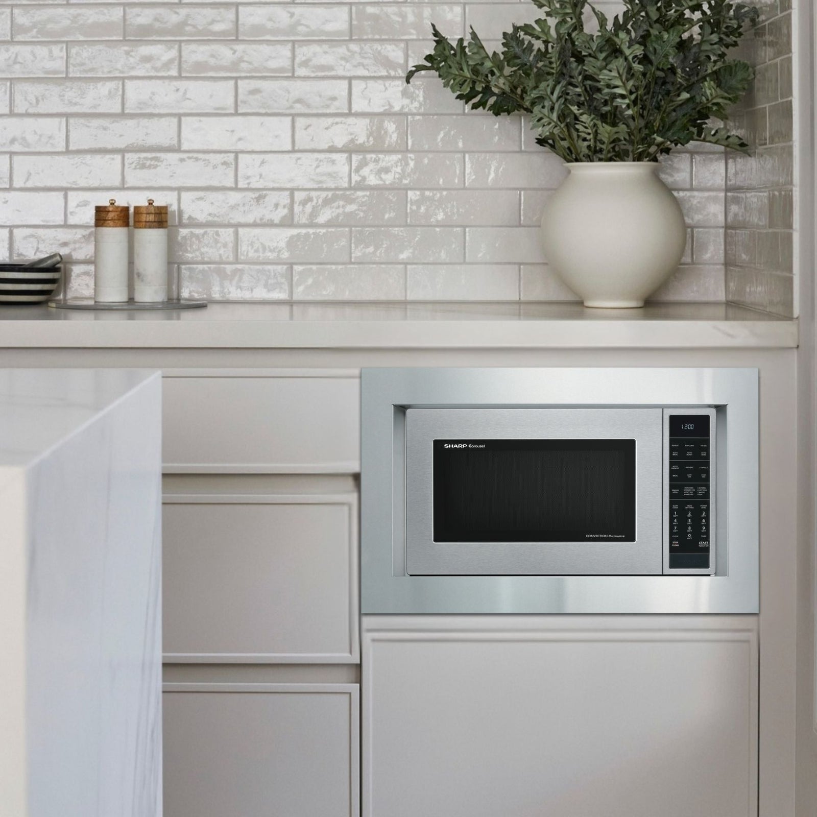 Built-in Microwave Oven Trim Kit, 30-in, for SMC1585KS M3G8 - product image 3