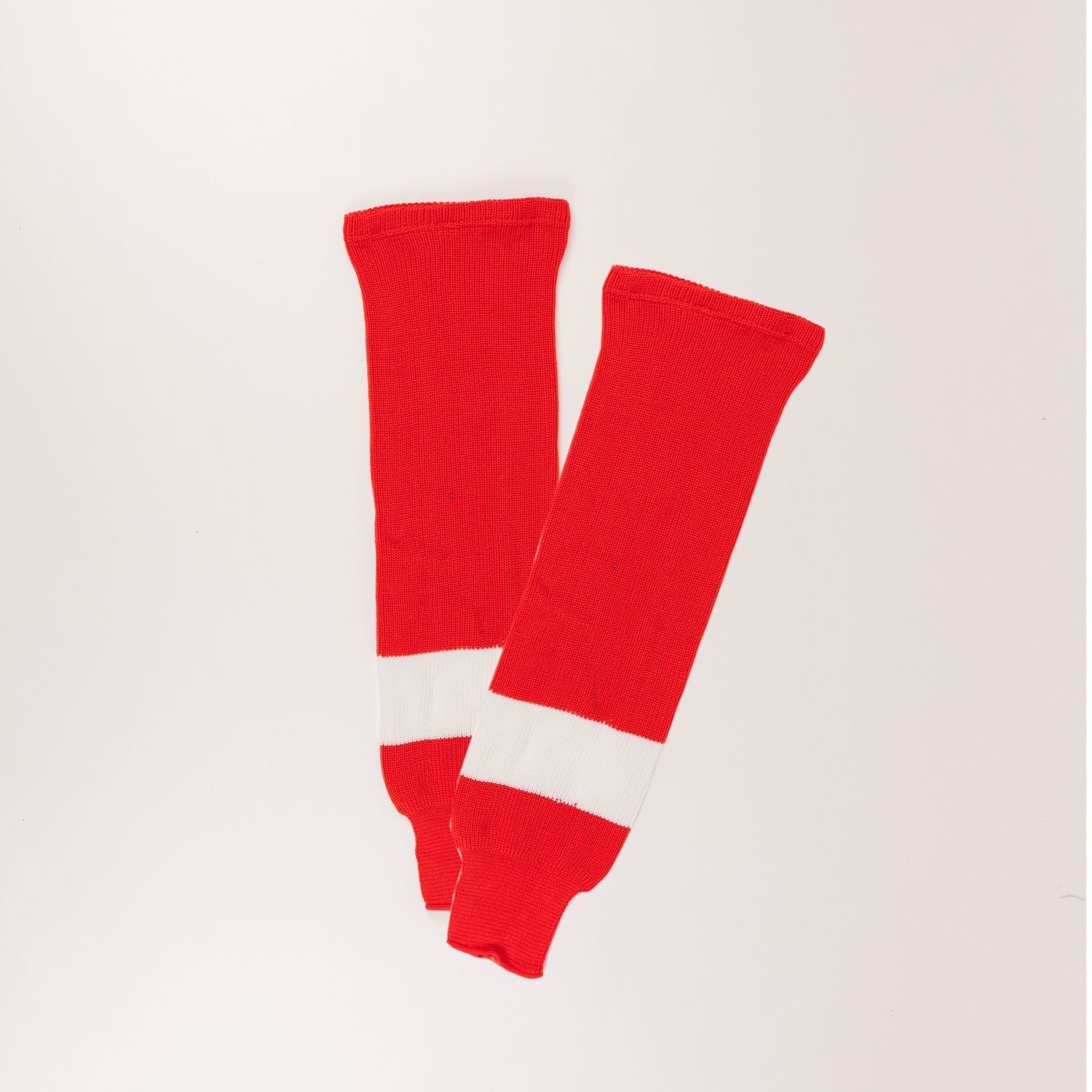 Hockey Socks, Detroit Red Wings, Red/White, Assorted Sizes J6A9 - product image 1