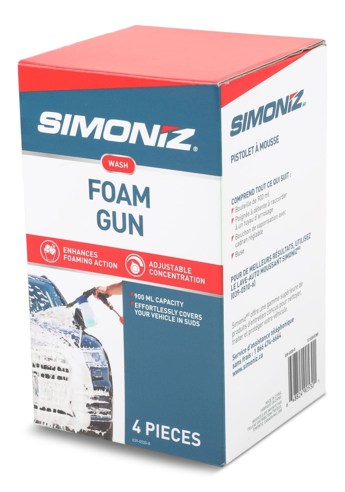 Wash Foam Gun, Blue, 4-pc, 900-mL M3I8 - product image 2