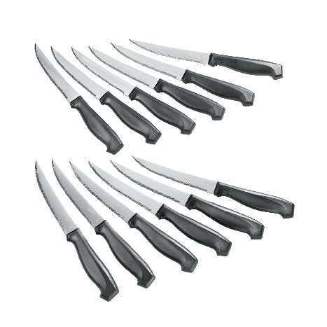 é Stainless Steel Laser Steak Knife Set, Dishwasher Safe, 12-pc S9Y3 - product image 1
