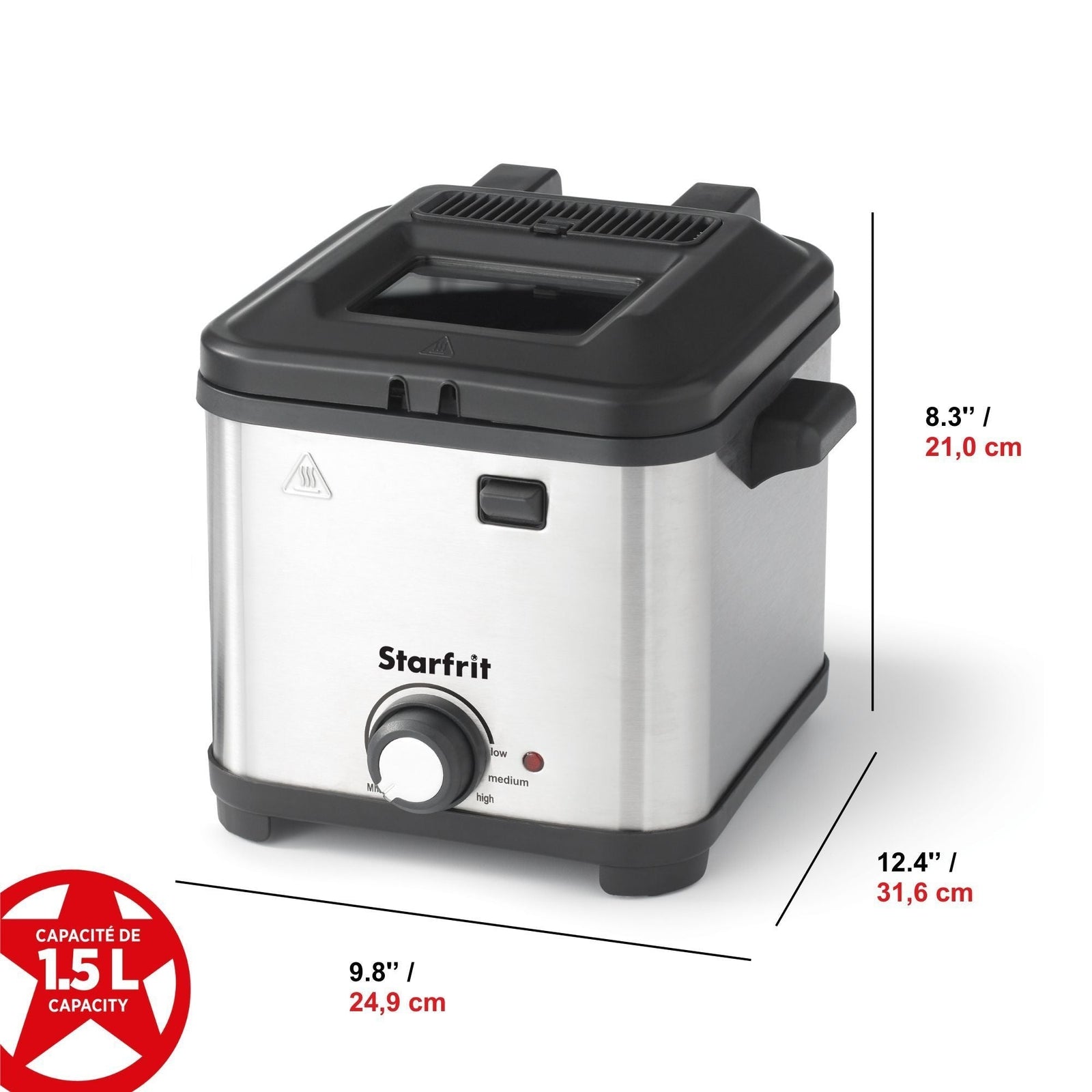 Deep Fryer with Variable Temperature Control, 1.5-L T4T0 - product image 5