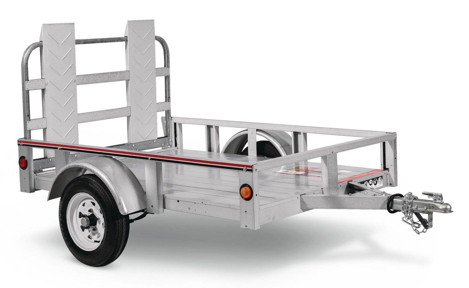 Galvalume Plus Open Rail Trailer, 4-ft x 6-ft L2Y5 - product image 1